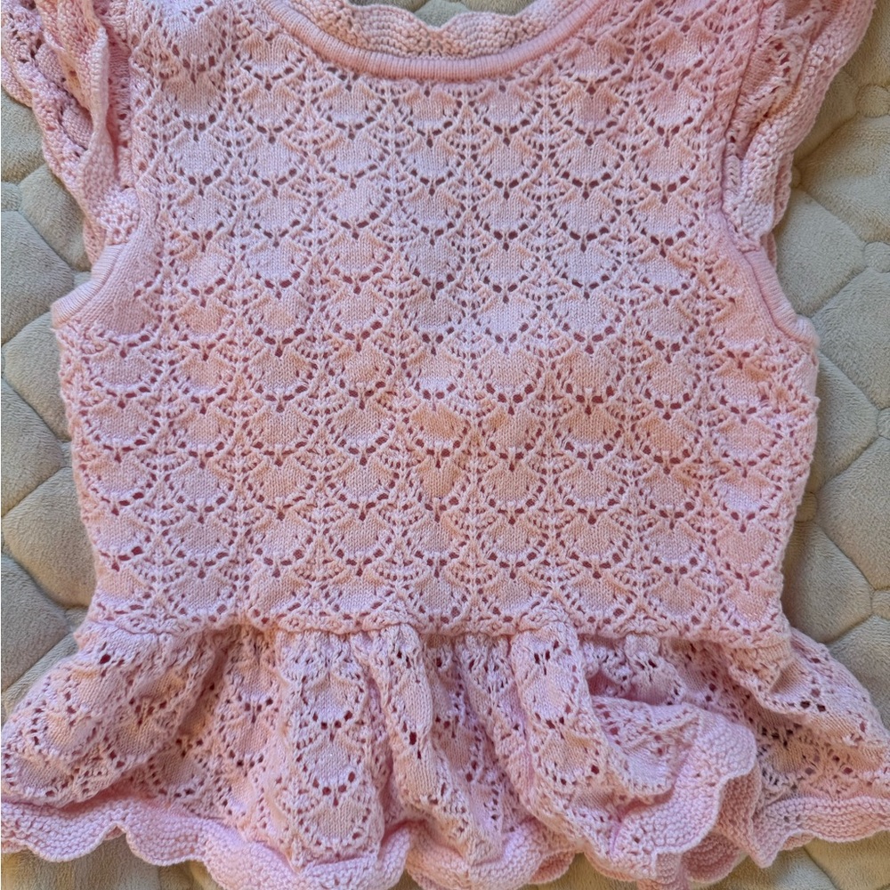 Janie and Jack 4T Lace Kids Top